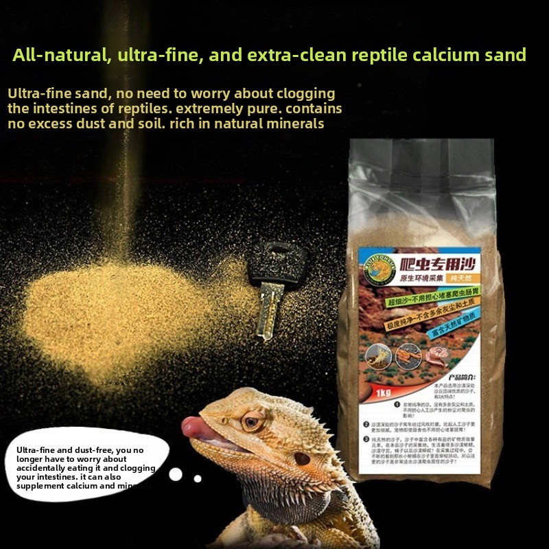 Sphagnum Moss Dry - ทรายแคลเซียมสำหรับสัตว์เลื้อยคลาน ทรายสำหรับมังกรหนวด วัสดุปูพื้นสำหรับพื้นที่อยู่อาศัยในทะเลทราย ฝุ่นน้อย วัสดุปูพื้นสำหรับตู้เลี้ยงสัตว์ขนาดเล็ก