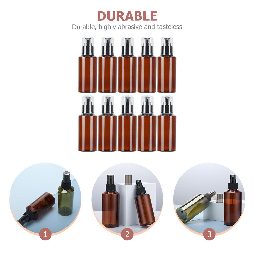 Misting Bottle Fine - ขวดสเปรย์พกพา 10 ชิ้น น้ำหนักเบา ใช้ซ้ำได้ ป้องกันการรั่วซึม